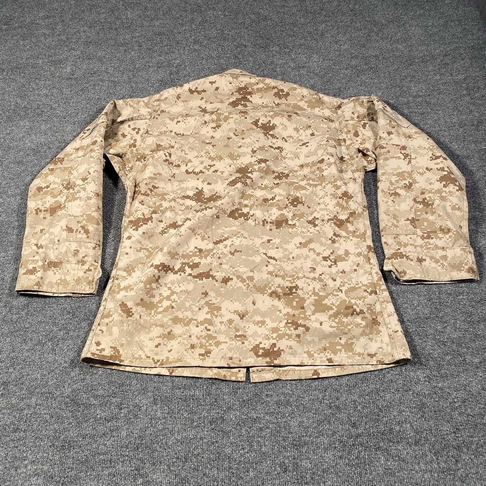 USMC MARPAT Desert Camo Combat Blouse Mens Size Medium Regular American Apparel - Picture 6 of 9